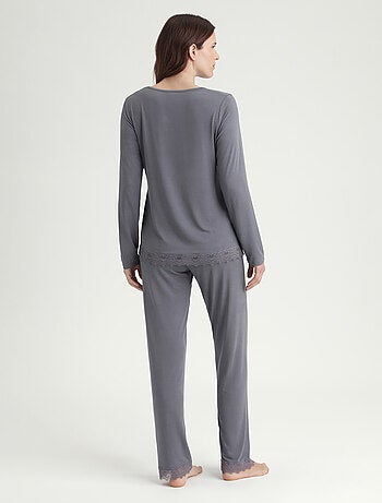 Ensemble de pyjama manches longues Don't Disturb