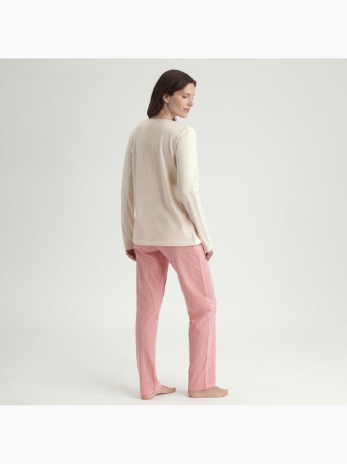 Ensemble de pyjama manches longues Don't Disturb - Kiabi