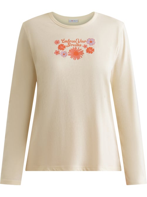 Ensemble de pyjama manches longues Don't Disturb - Kiabi