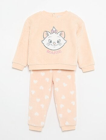 Ensemble de pyjama 'Marie' 'Disney' en polaire - 2 pièces