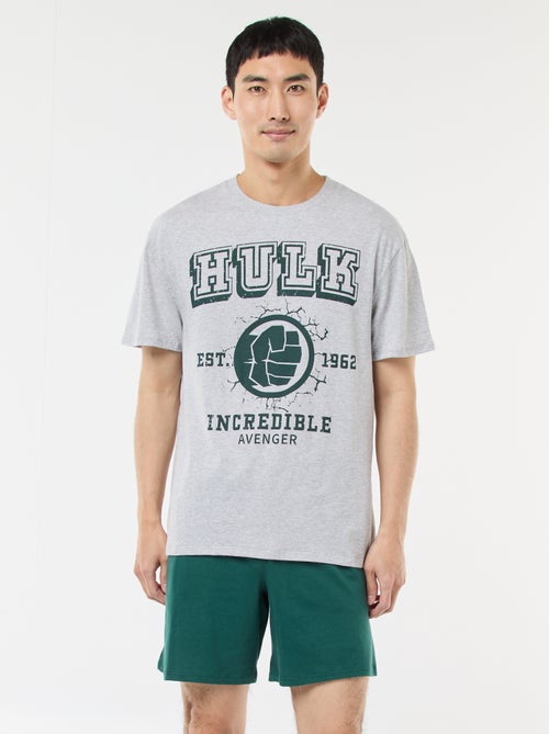 Ensemble de pyjama 'Marvel' 'Hulk' en coton - Kiabi