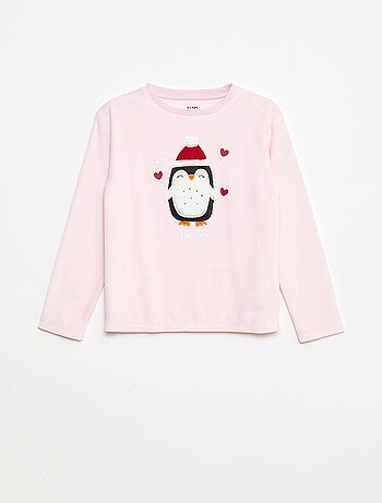 Ensemble de pyjama + masque Noël en velours