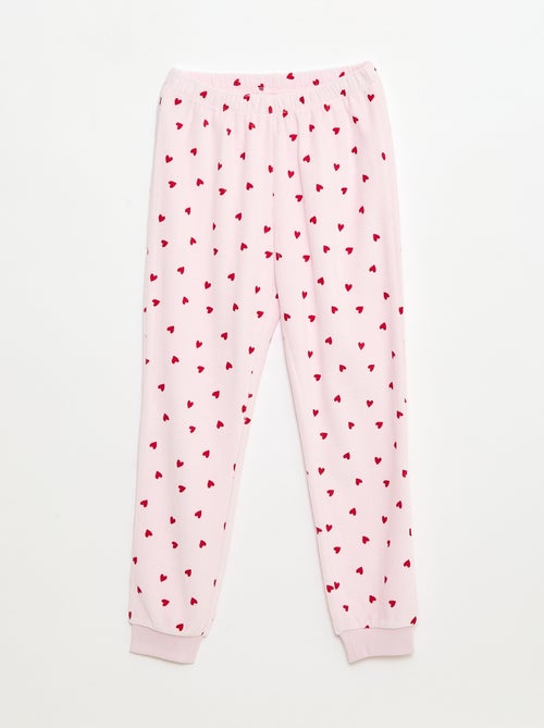 Ensemble de pyjama + masque Noël en velours - Kiabi