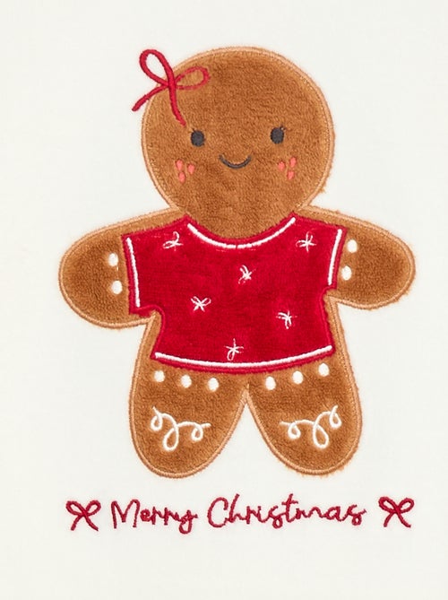 Ensemble de pyjama + masque Noël en velours - Kiabi