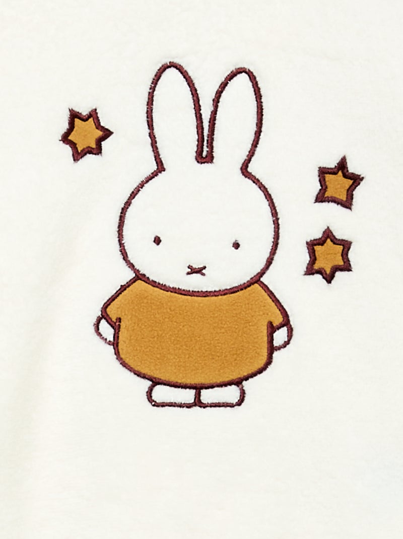 Ensemble de pyjama 'Miffy' en polaire Blanc - Kiabi