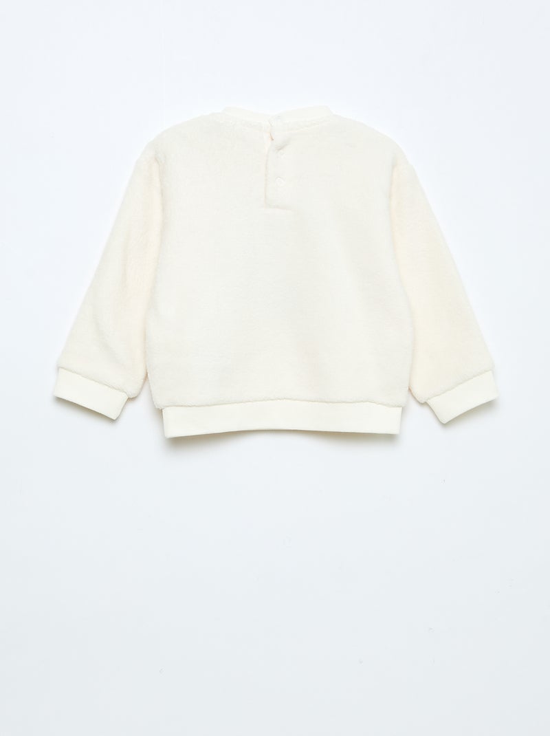 Ensemble de pyjama 'Miffy' en polaire Blanc - Kiabi
