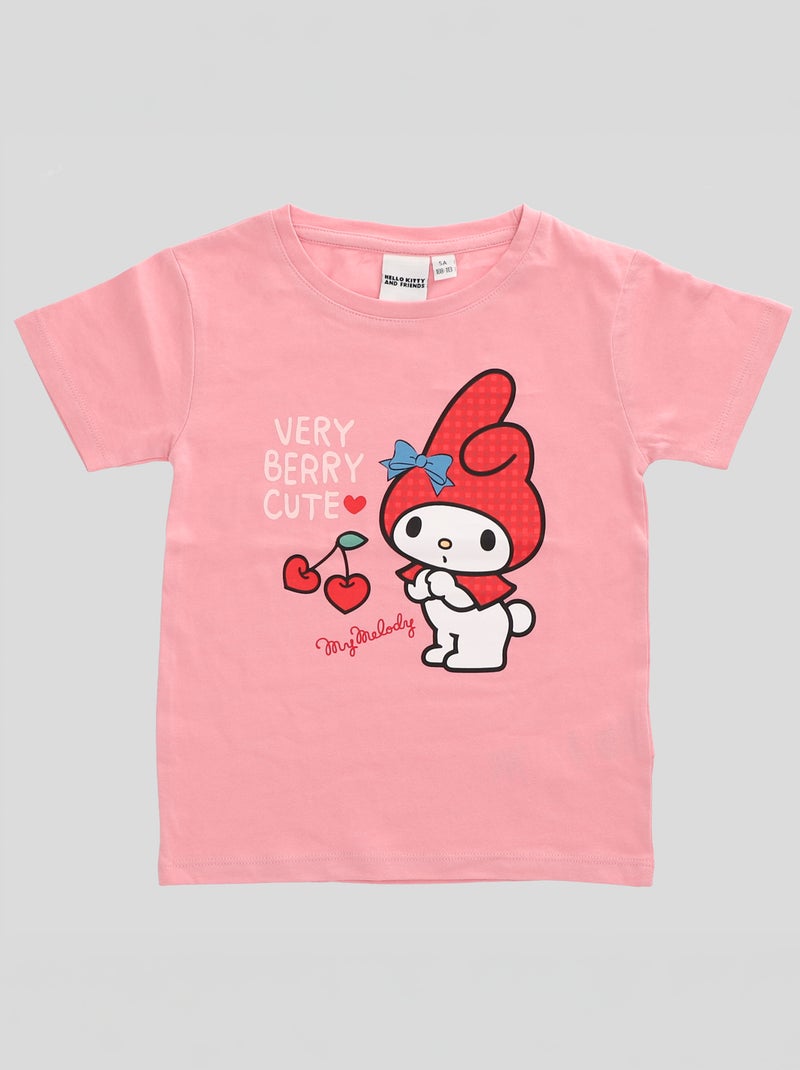 Ensemble de pyjama 'My melody' en coton Rose - Kiabi