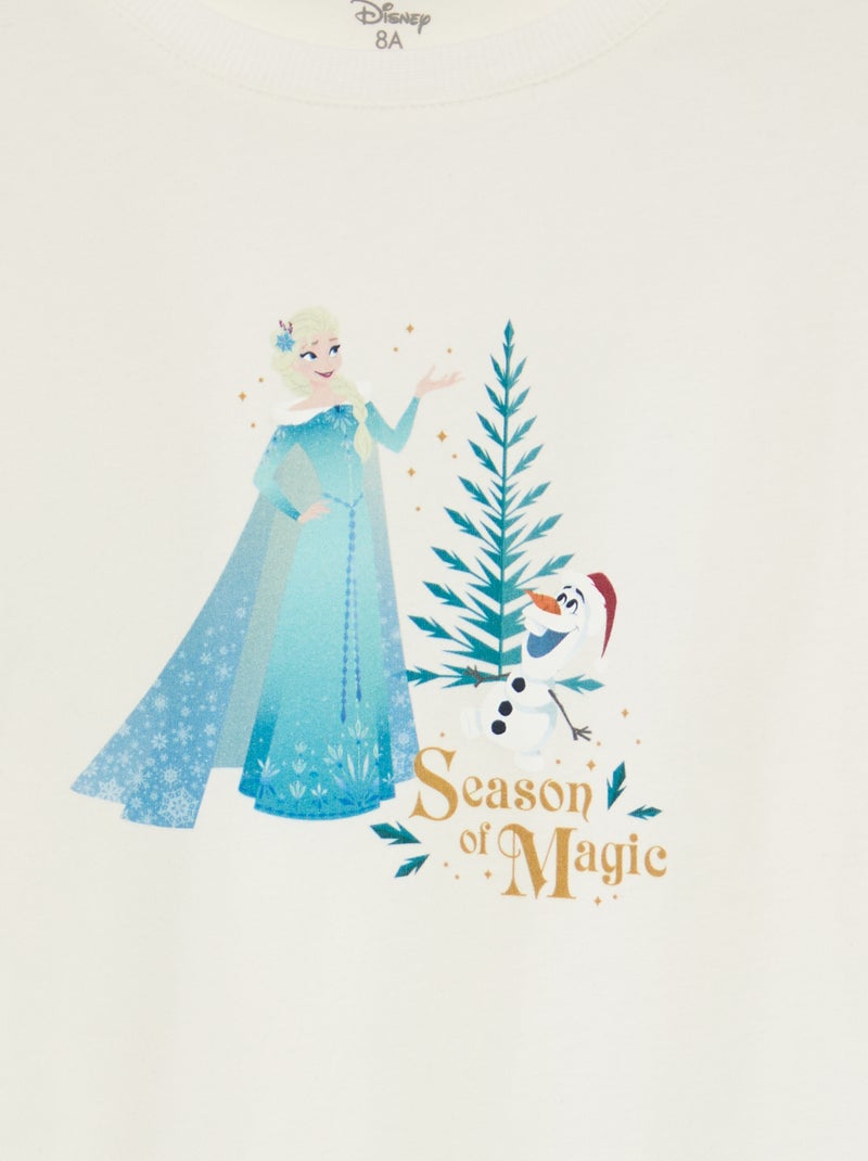 Ensemble de pyjama Noël 'Disney' 'Frozen' en jersey coton Bleu - Kiabi