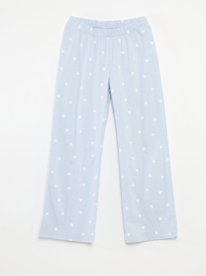 Ensemble de pyjama Noël 'Disney' 'Frozen' en jersey coton Bleu - Kiabi