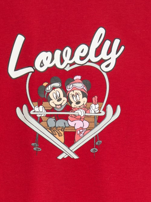 Ensemble de pyjama Noël 'Disney' 'Minnie' en jersey coton - Kiabi