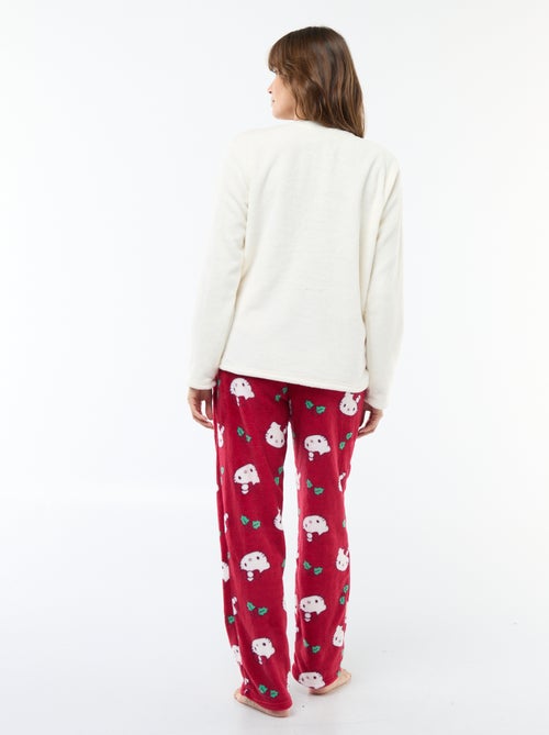 Ensemble de pyjama Noël 'Hello kitty' - Kiabi