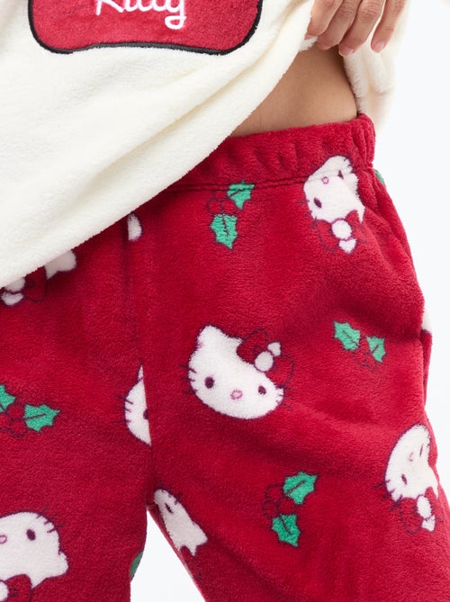 Ensemble de pyjama Noël 'Hello kitty' - Kiabi