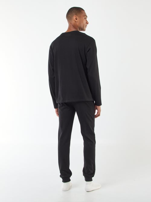 Ensemble de pyjama 'One piece' en coton - Kiabi