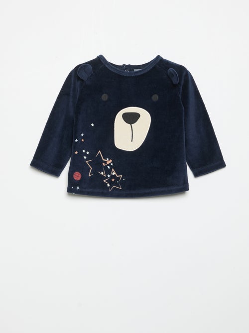 Ensemble de pyjama 'Petit Béguin' 2 pièces - Kiabi