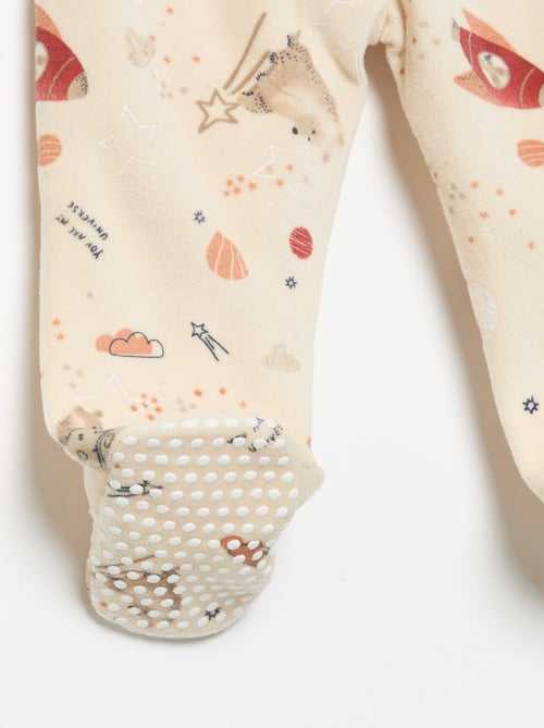 Ensemble de pyjama 'Petit Béguin' 2 pièces - Kiabi