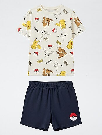 Ensemble de pyjama 'Pokémon' en coton