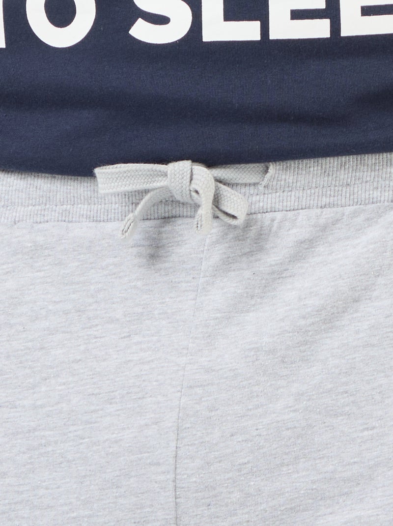 Ensemble de pyjama 'Schtroumpf' en coton Bleu - Kiabi