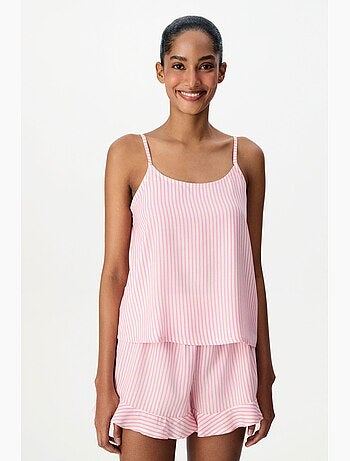 Ensemble de pyjama short stripes penti