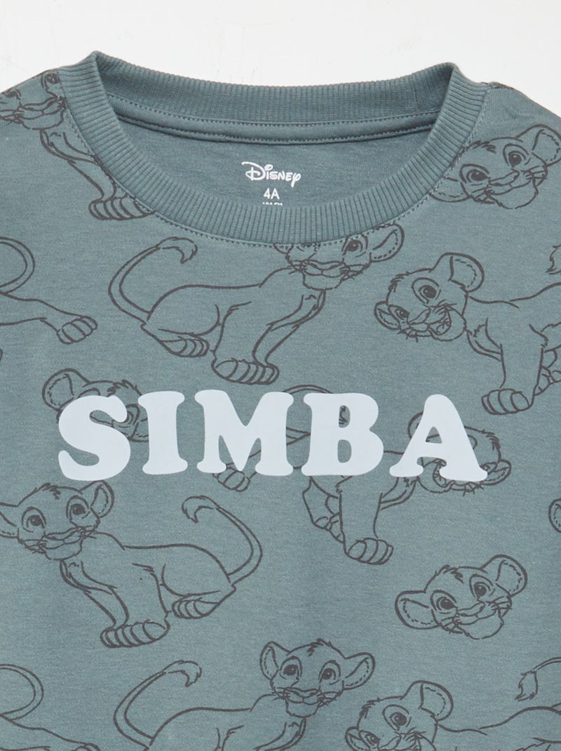 Ensemble de pyjama 'Simba' 'Disney' - 2 pièces VERT - Kiabi