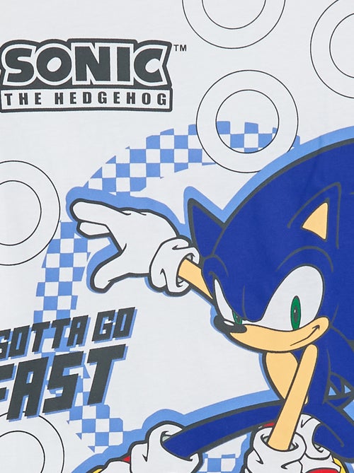 Ensemble de pyjama 'Sonic' en coton - Kiabi