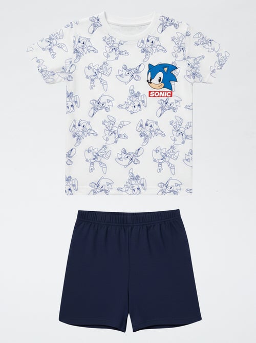 Ensemble de pyjama 'Sonic' en coton - Kiabi