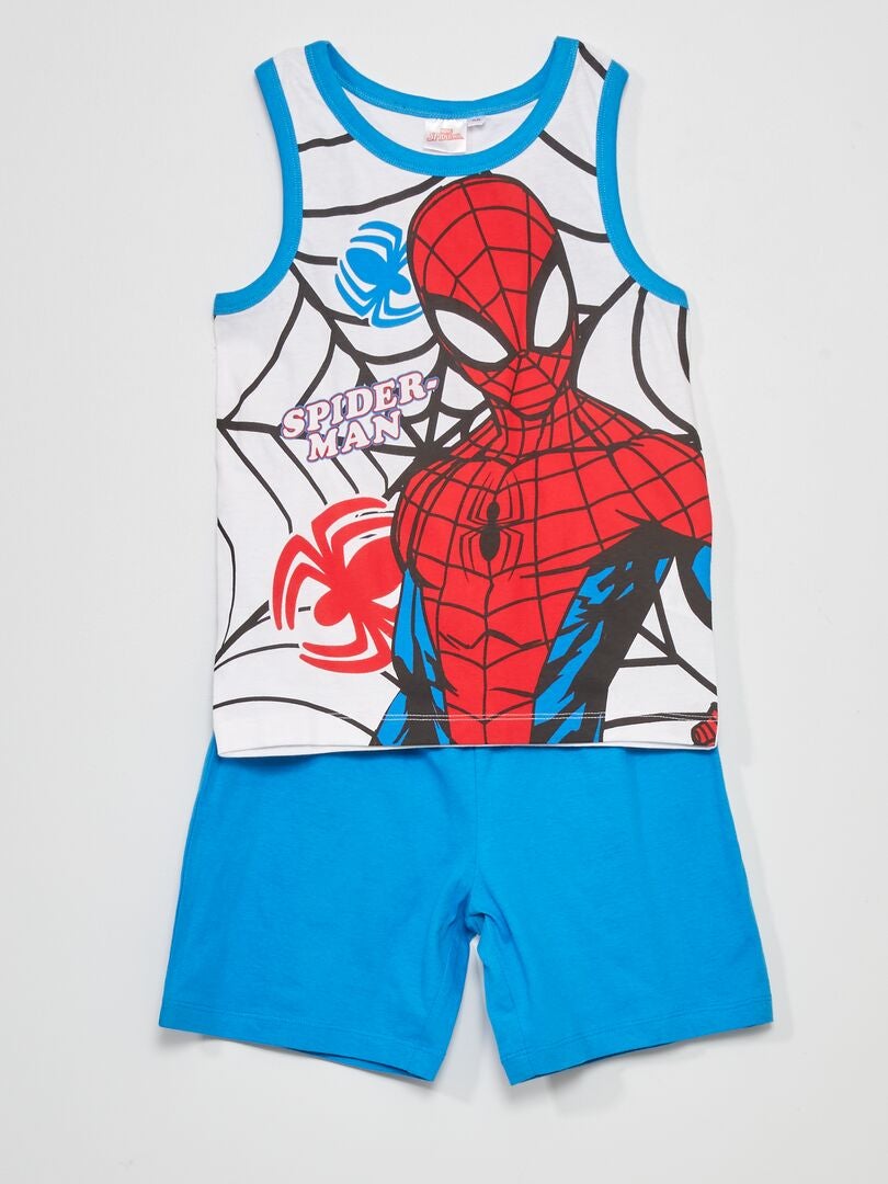 Ensemble de pyjama 'Spider-Man' bleu - Kiabi