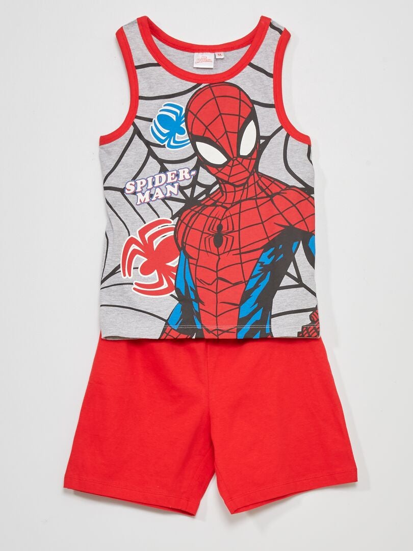 Ensemble de pyjama 'Spider-Man' rouge - Kiabi