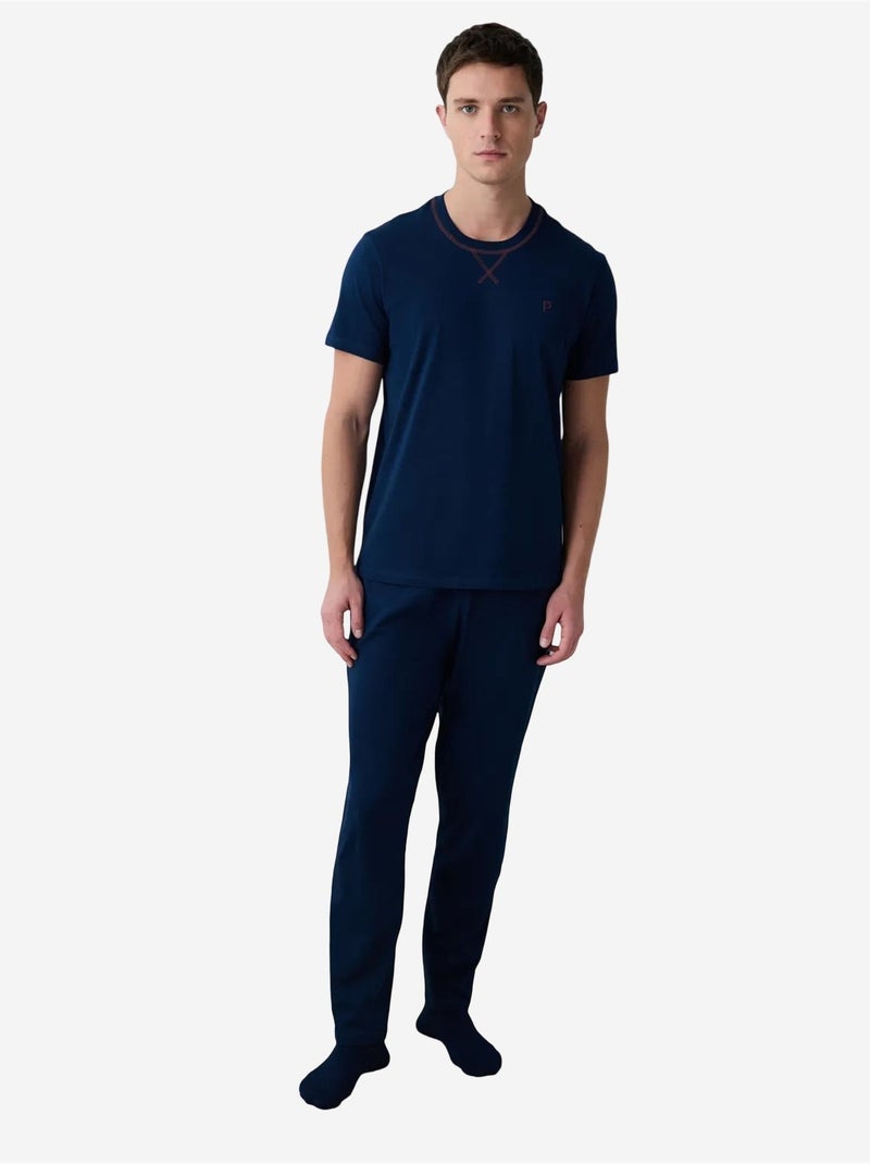 Ensemble de pyjama star homme penti Bleu marine - Kiabi