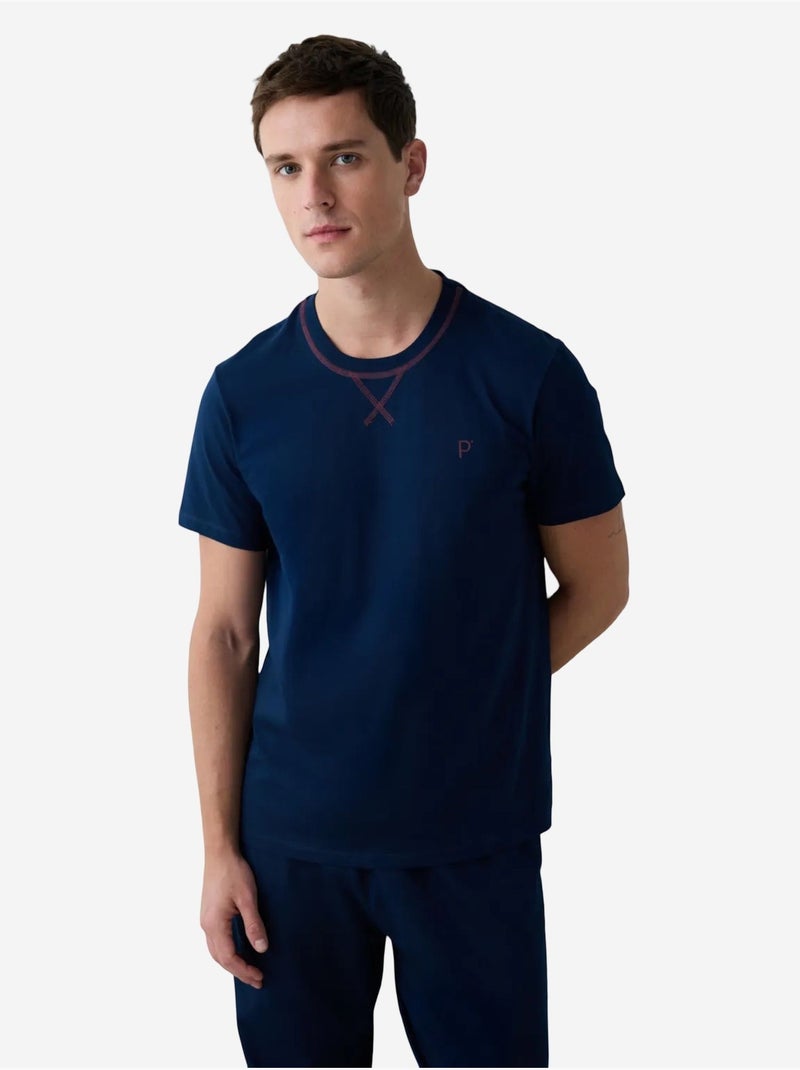 Ensemble de pyjama star homme penti Bleu marine - Kiabi