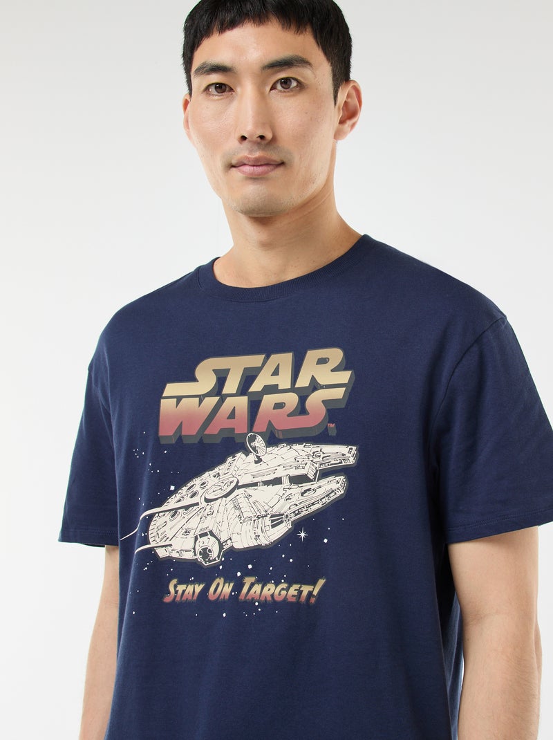 Ensemble de pyjama 'Starwars' en coton Bleu - Kiabi