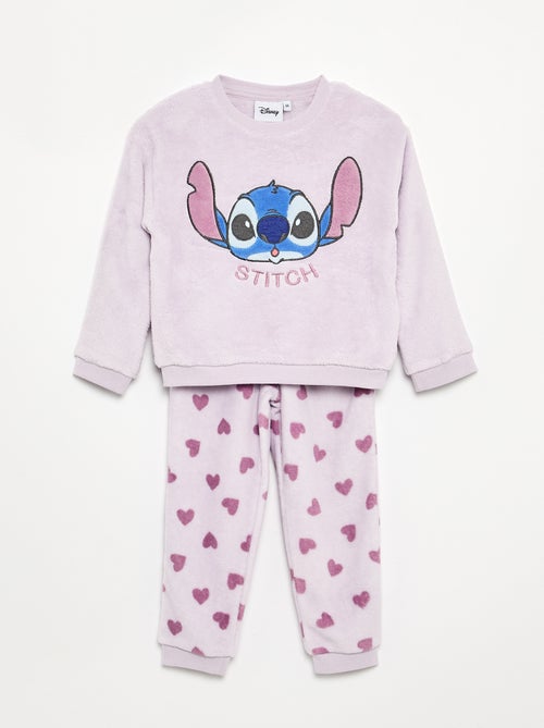Ensemble de pyjama 'Stitch' 'Disney' en polaire - 2 pièces - Kiabi
