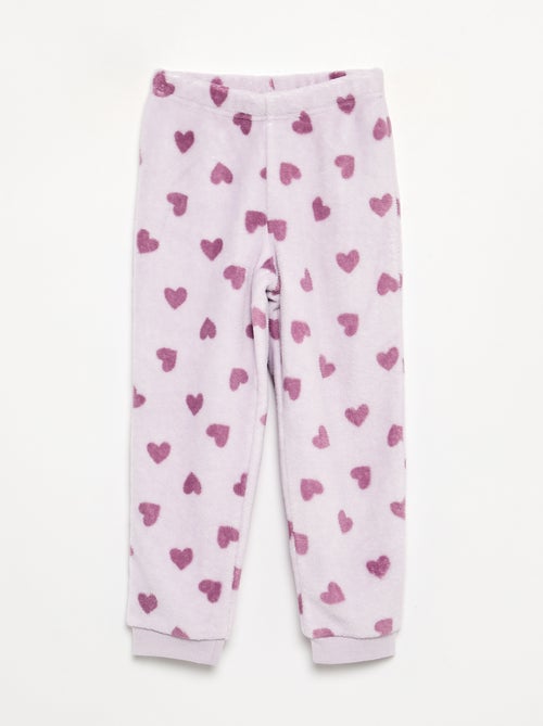 Ensemble de pyjama 'Stitch' 'Disney' en polaire - 2 pièces - Kiabi