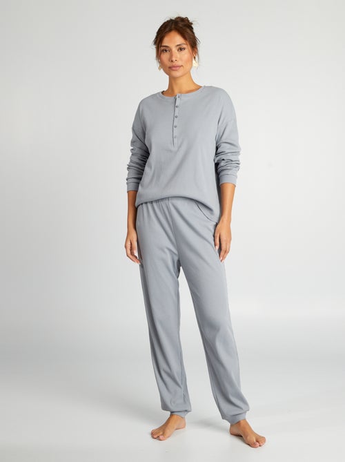 Ensemble de pyjama t-shirt + pantalon - 2 pièces - Kiabi