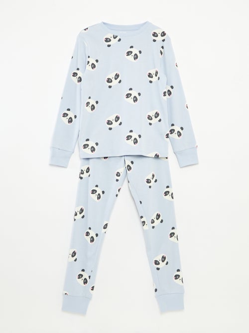 Ensemble de pyjama t-shirt + pantalon -  2 pièces - Kiabi