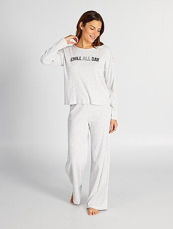Ensemble de pyjama t-shirt + pantalon - 2 pièces - Kiabi