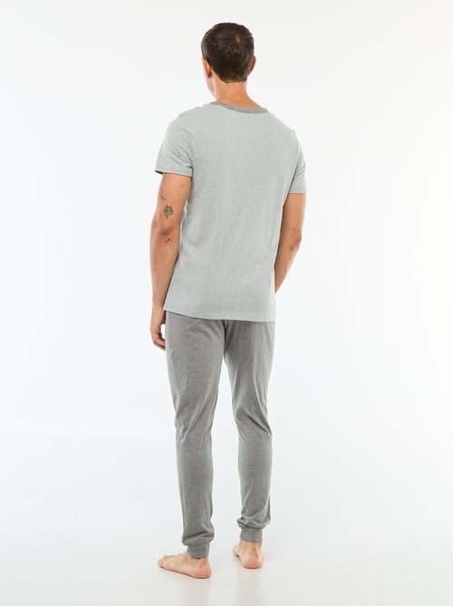 Ensemble de pyjama t-shirt + pantalon - 2 pièces - Kiabi