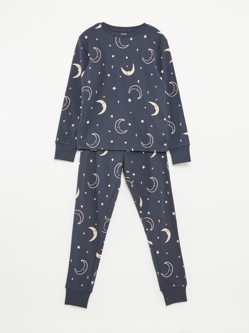 Ensemble de pyjama t-shirt + pantalon -  2 pièces - Kiabi