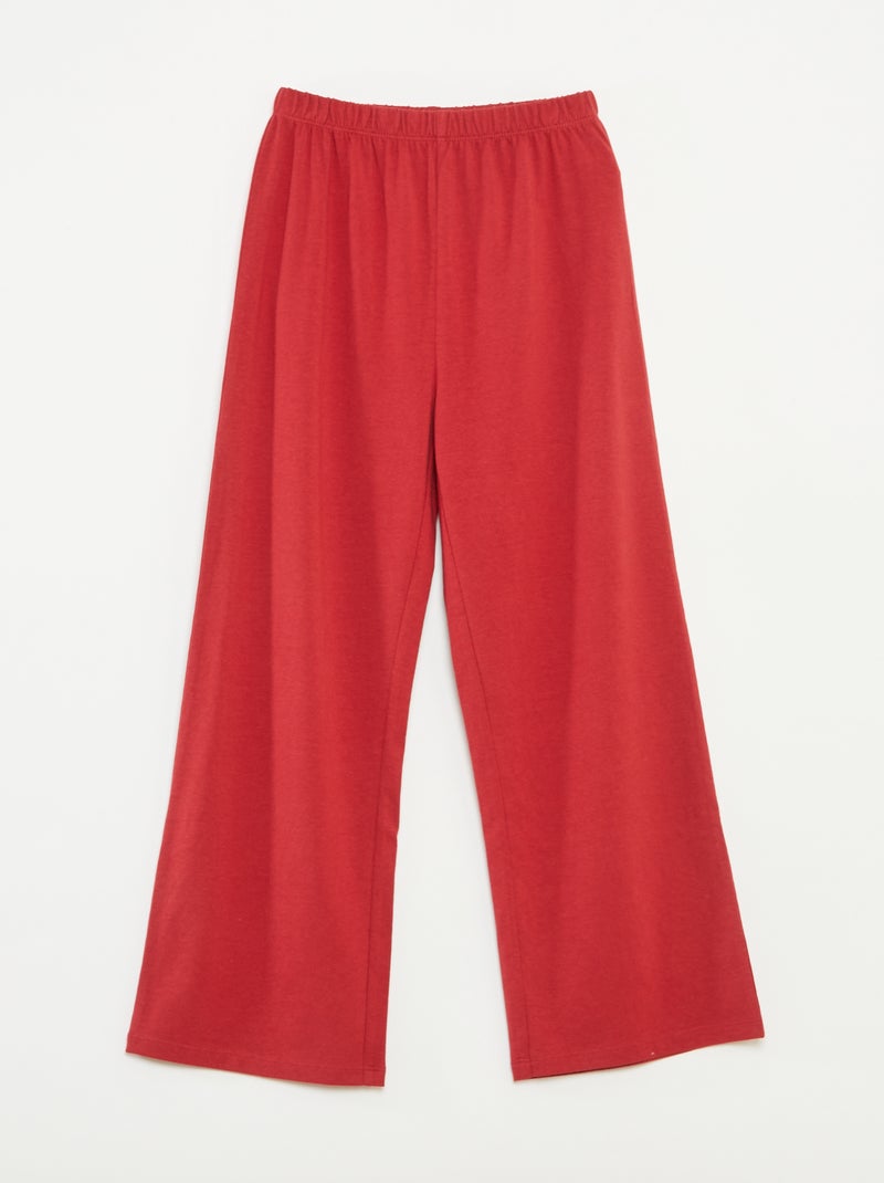 Ensemble de pyjama t-shirt + pantalon 'DC Comics' 'Supergirl' - 2 pièces Rose - Kiabi