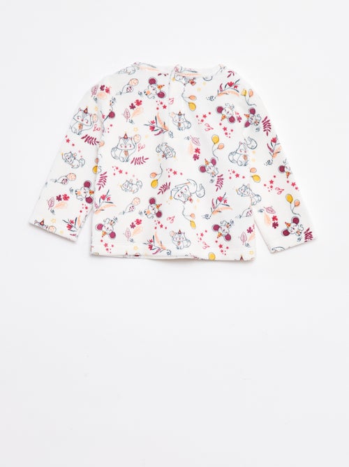 Ensemble de pyjama t-shirt + pantalon en polaire - 2 pièces - Kiabi