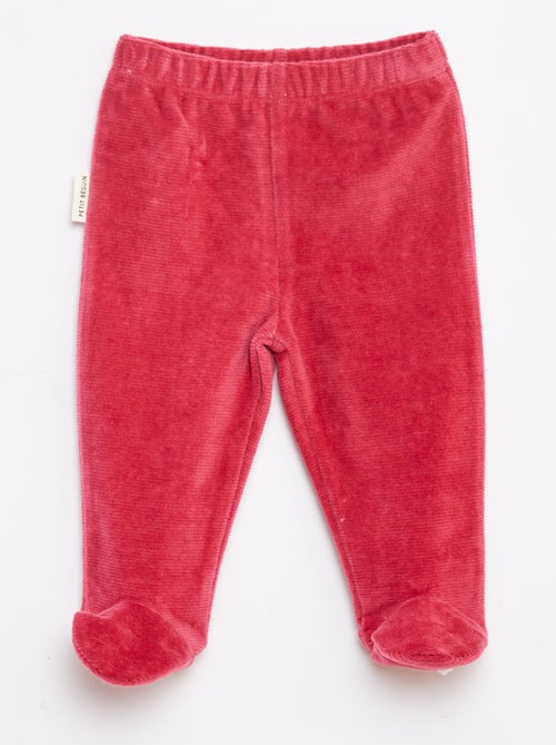 Ensemble de pyjama t-shirt + pantalon en polaire - 2 pièces - Kiabi