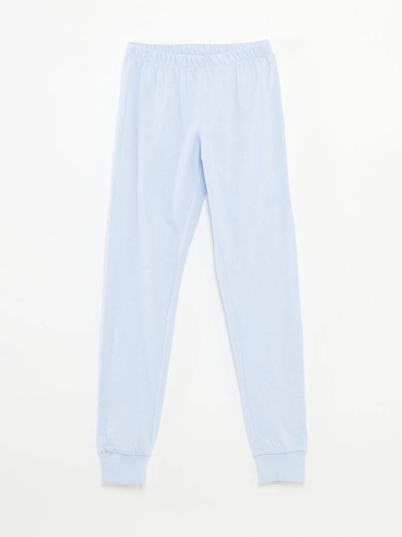 Ensemble de pyjama t-shirt + pantalon 'Stitch' 'Disney' Bleu - Kiabi