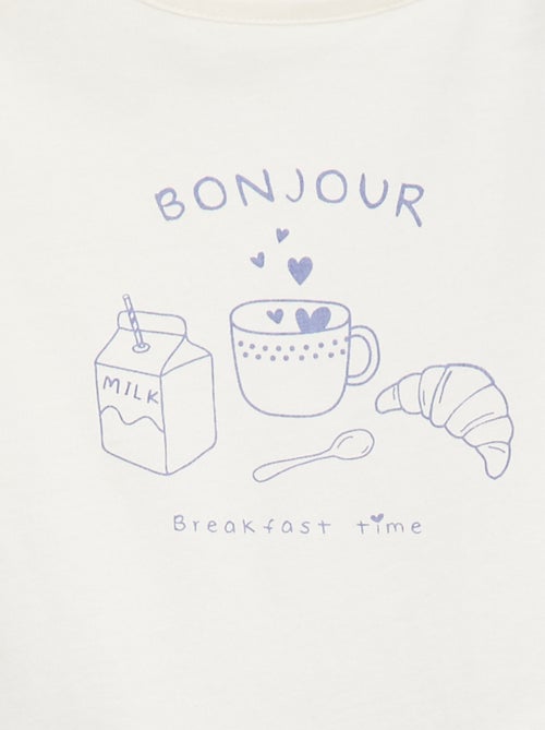 Ensemble de pyjama t-shirt + short - 2 pièces - Kiabi