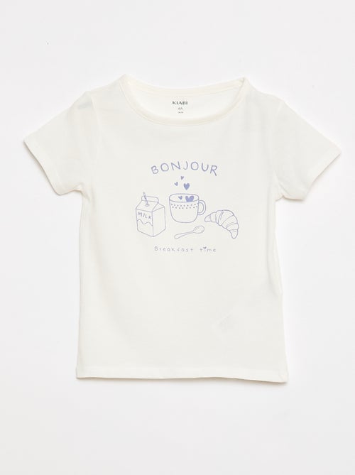 Ensemble de pyjama t-shirt + short - 2 pièces - Kiabi