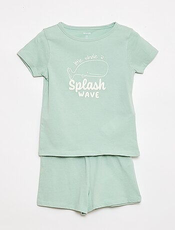 Ensemble de pyjama t-shirt + short - 2 pièces