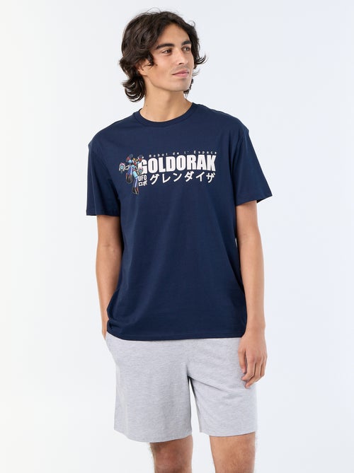 Ensemble de pyjama t-shirt + short 'Goldorak' - 2 pièces - Kiabi