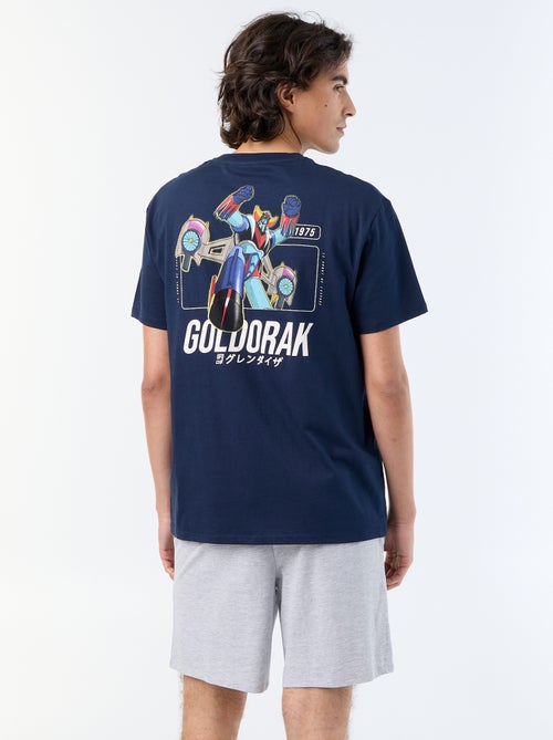 Ensemble de pyjama t-shirt + short 'Goldorak' - 2 pièces - Kiabi