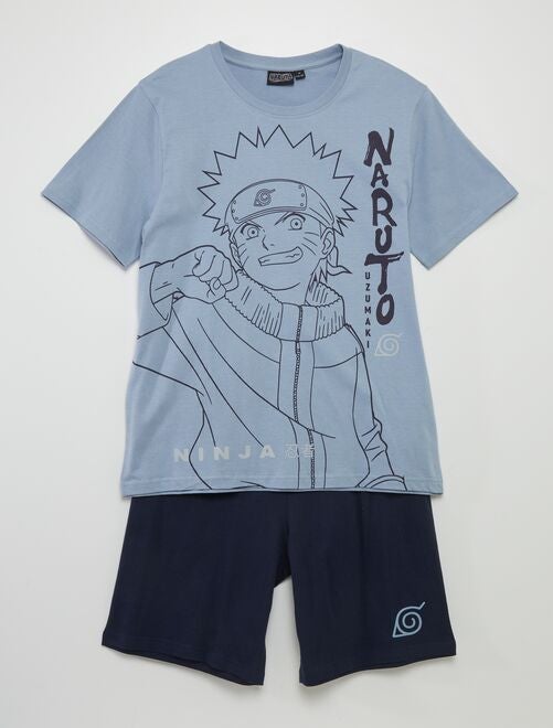 Ensemble de pyjama t-shirt + short 'Naruto' - 2 pièces - Kiabi