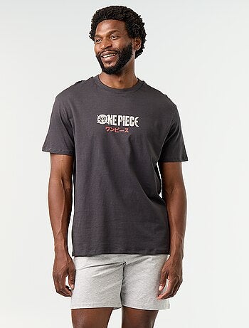 Ensemble de pyjama t-shirt + short 'One Piece' - 2 pièces