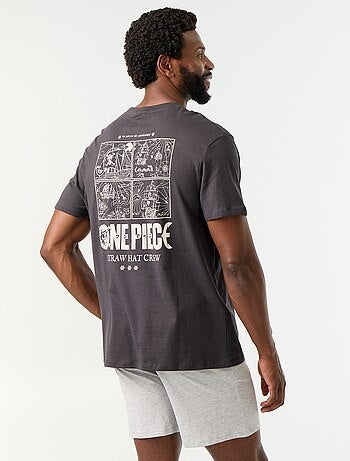 Ensemble de pyjama t-shirt + short 'One Piece' - 2 pièces