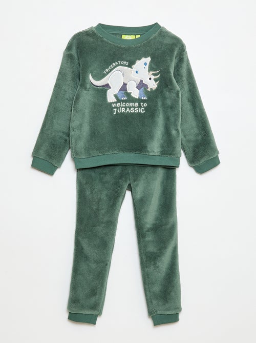 Ensemble de pyjama 'Universal' 'Jurassic world' en polaire - Kiabi